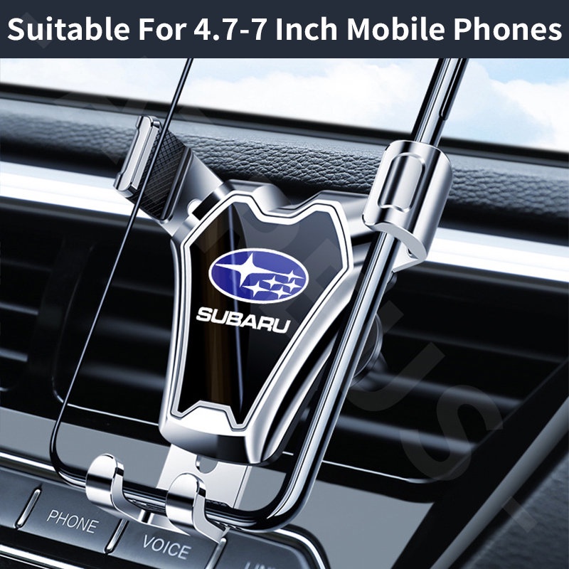 Subaru Stand Handphone Universal 4.7-7 inch Dapat Berputar 360 Derajat Ventilasi Ac Mobil Holder Handphone Untuk Forester sk XV Impreza wrx sti Outback