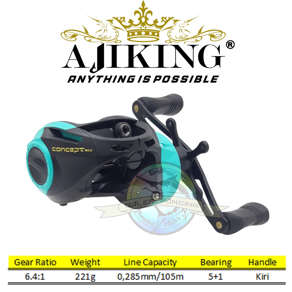 Reel BC Ajiking Concept Eco - Handle Kiri