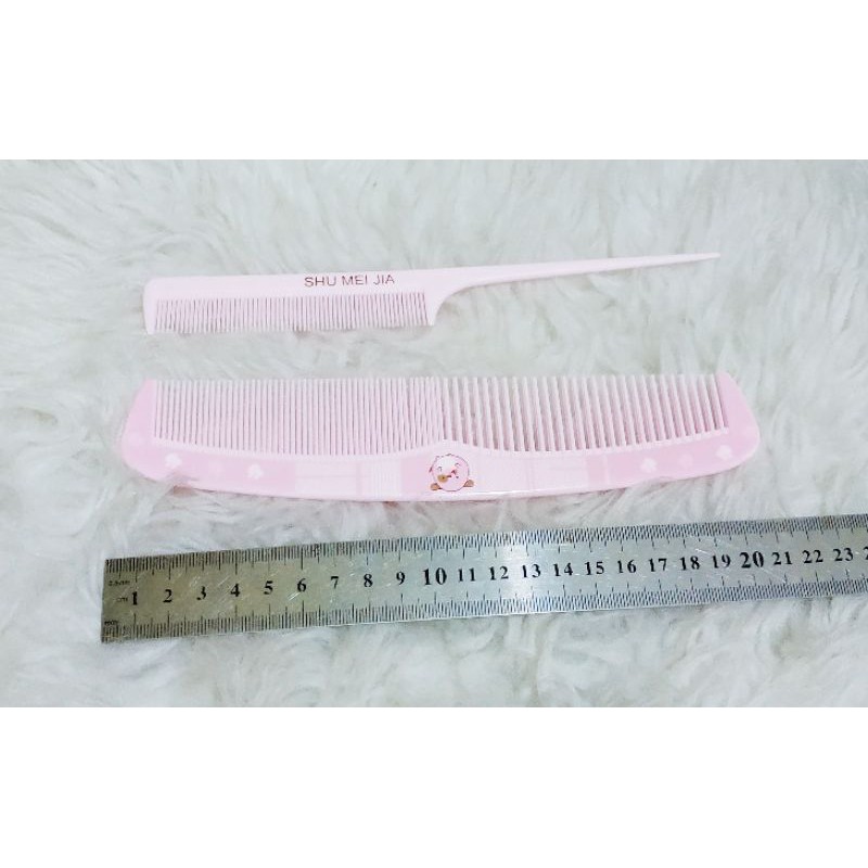 SS19 Sisir Plastik Premium isi 2 Tanpa Gagang