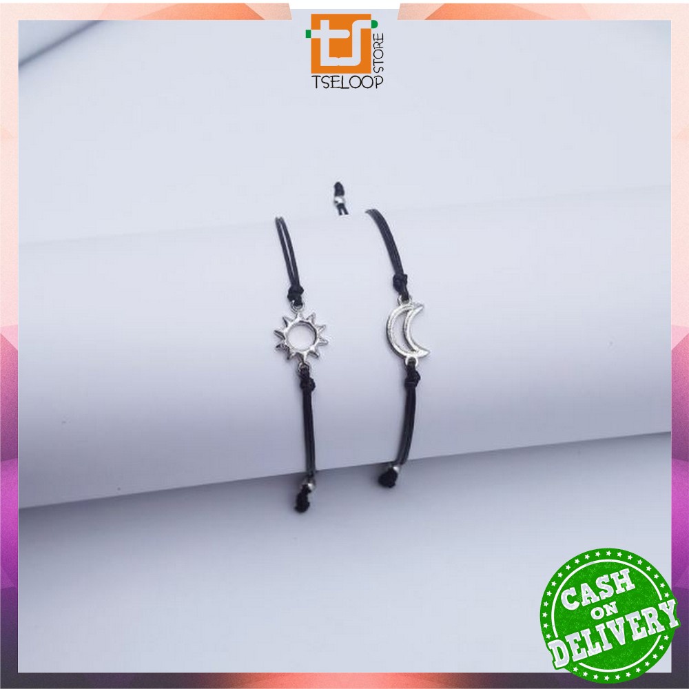 OFM-K65 Gelang Tali Persahabatan Anyaman Korean Fashion Gelang BFF Gelang Pasangan Sahabat Gelang et