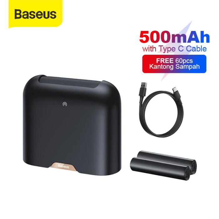 Baseus Tempat Sampah Mobil Sensor Otomatis - Smart Cleaner Auto Car Trash