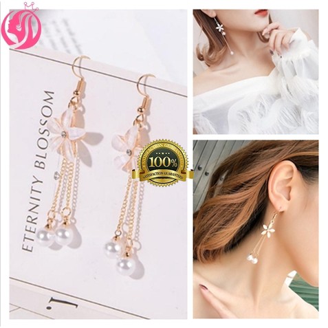 Anting Gantung Korea Motif Elegant Terbaru / Aksesoris Wanita Terbaru