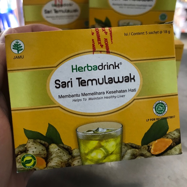 

Herbadrink Sari Temulawak Box Isi 5 @18 gr