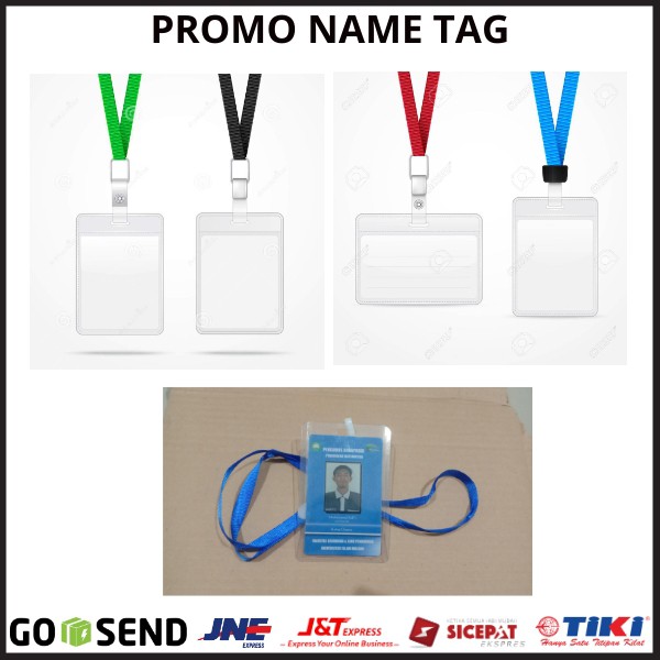 Promo Cetak Name Tag Panitia  / Keplek Peserta /  Id Card Panitian / Id Card Peserta / ID Card Mika 