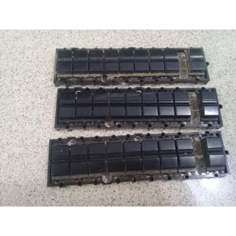 Plastik Tombol Bawah Layar Lcd Keyboar Technics Kn 2400 2600 1400 1600