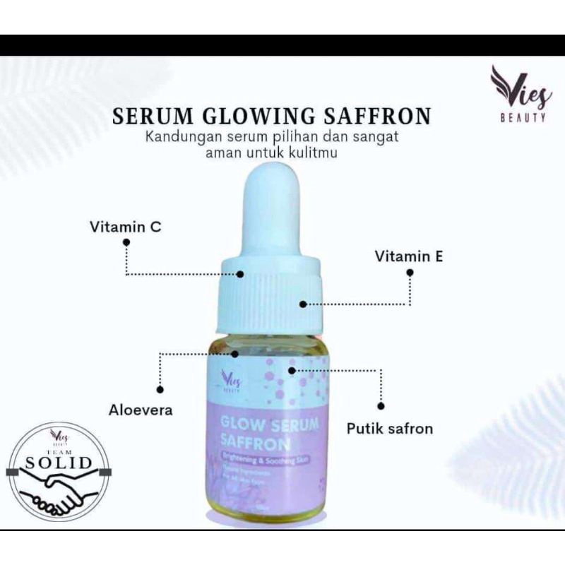 SERUM SAFFRON GLOW/VIES BEAUTY