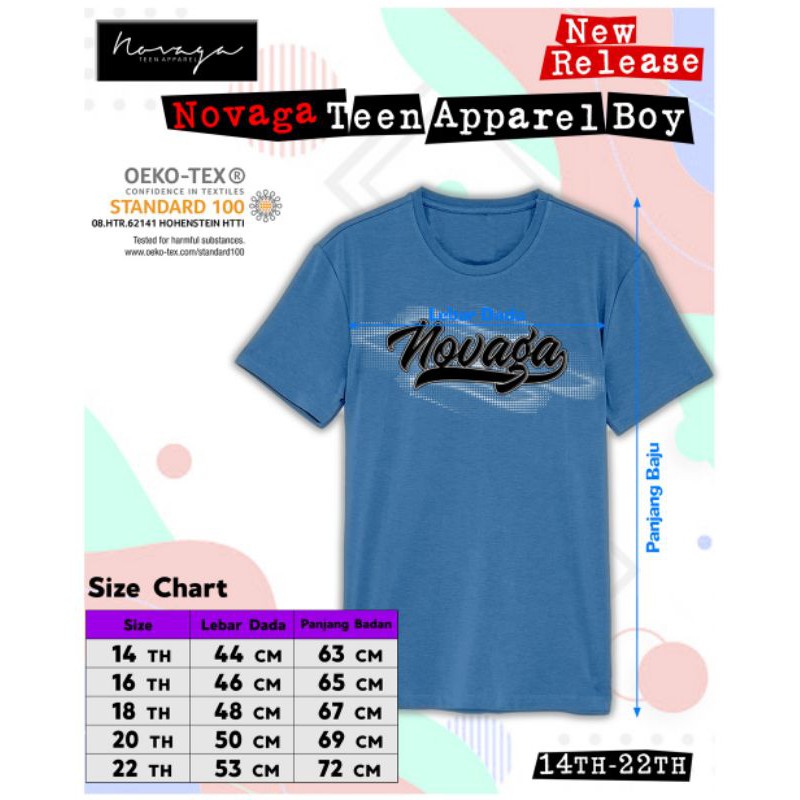 Novaga Teen Apparel Boy Size 14-22T