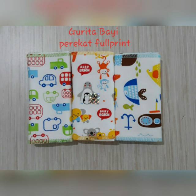 Gurita rekat bayi fullprint