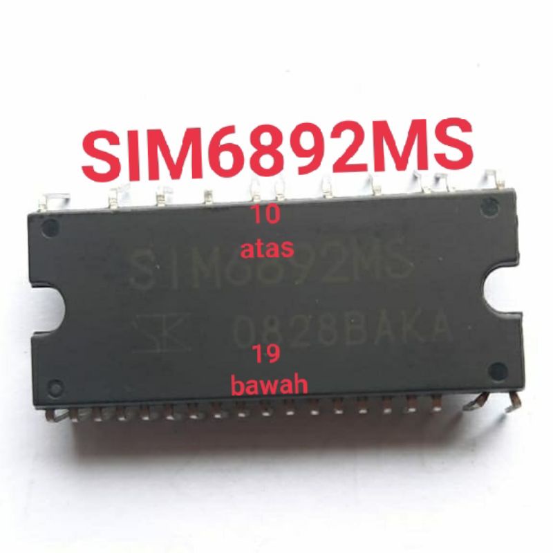 IC PCB MODUL LG  KULKAS INVERTER TYPE SIM6892MS ORIGINAL