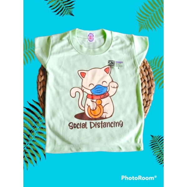 Kaos Oblong Anak Lucu || Kaos Anak Unisex SNI 0-4Tahun || Kaos Anak Murah || Tshirt Bayi Lucu dan Kekinian