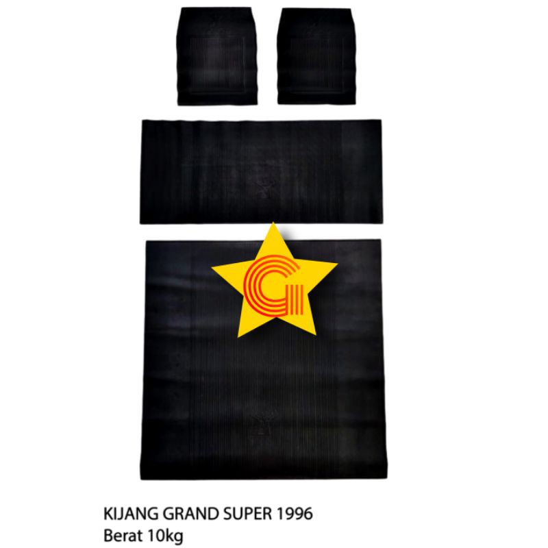 Karpet Mobil Kijang Grand Super 1996 Full Set