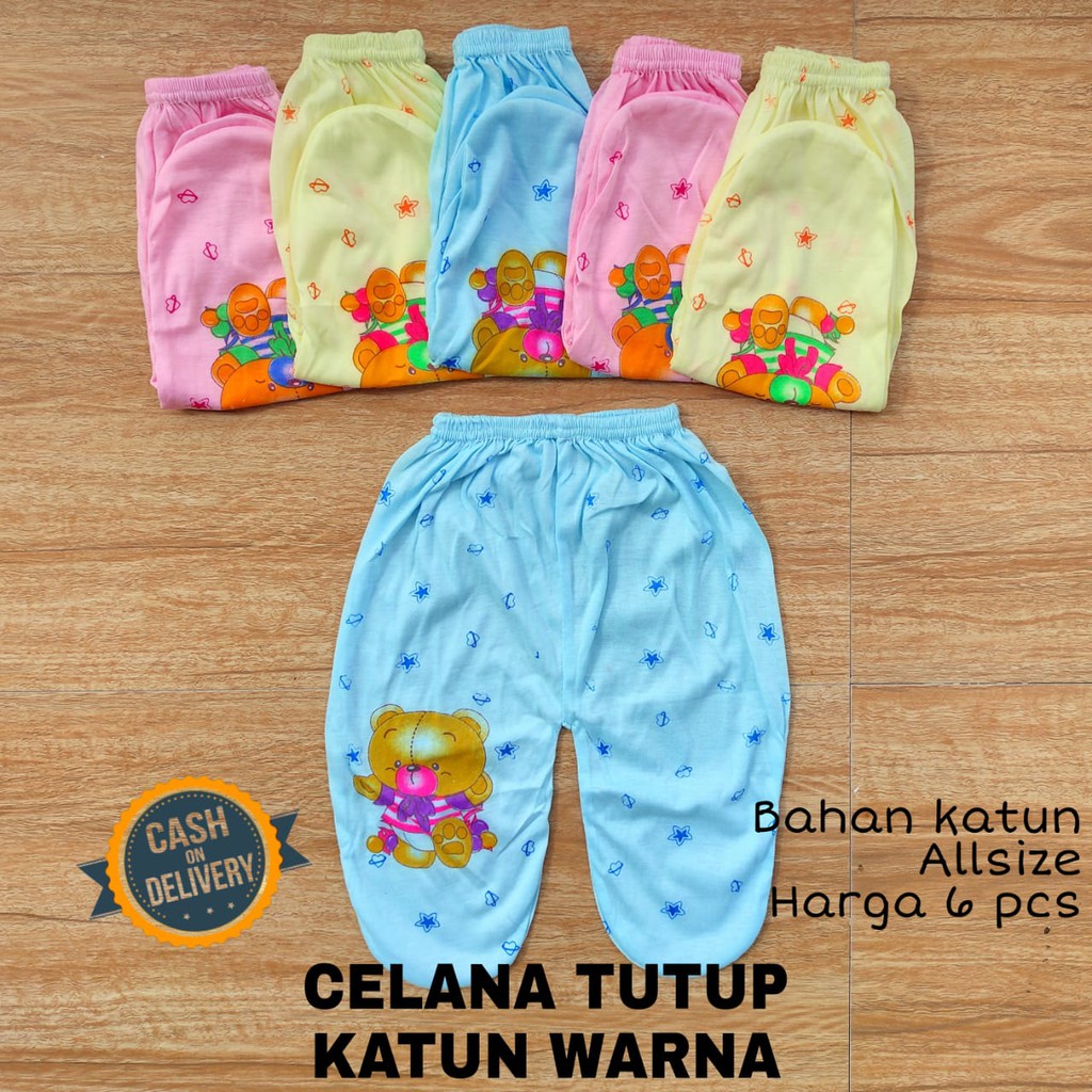 1 LUSIN (12 pcs) Celana bayi panjang KATUN grosir