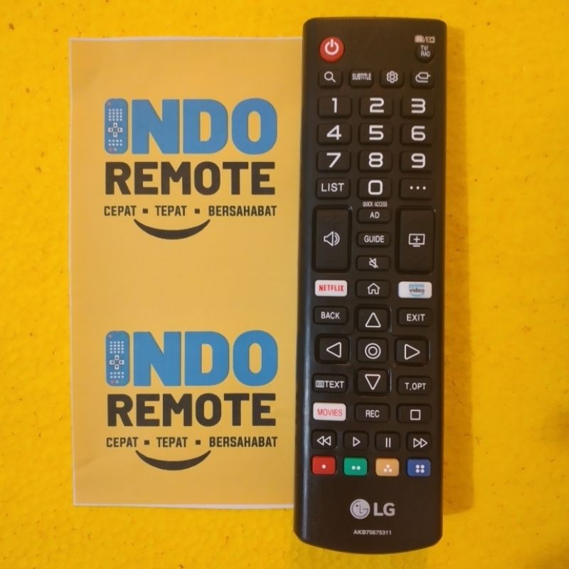 Remote TV LCD LED LG NETFLIX ORIGINAL