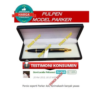 Ballpoint / Pulpen Model Parker Elegant Box | Shopee Indonesia