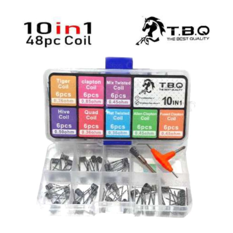 COIL VAPOR TBQ 10 IN 1