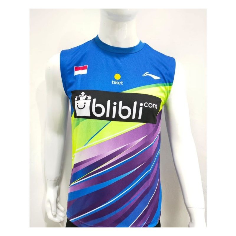 BAJU BADMINTON SINGLET/ ATASAN SINGLET L151 LINING 2020