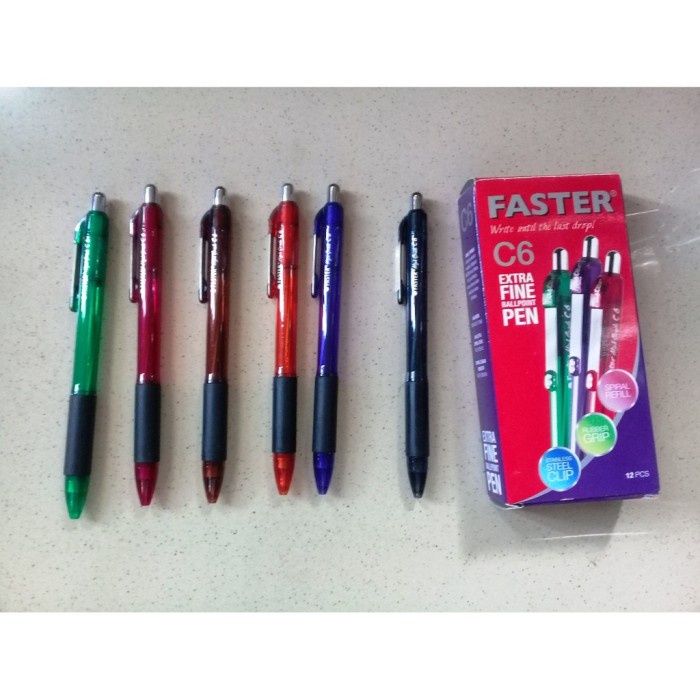 

Gaya Pen / Pulpen Faster C6 Limited