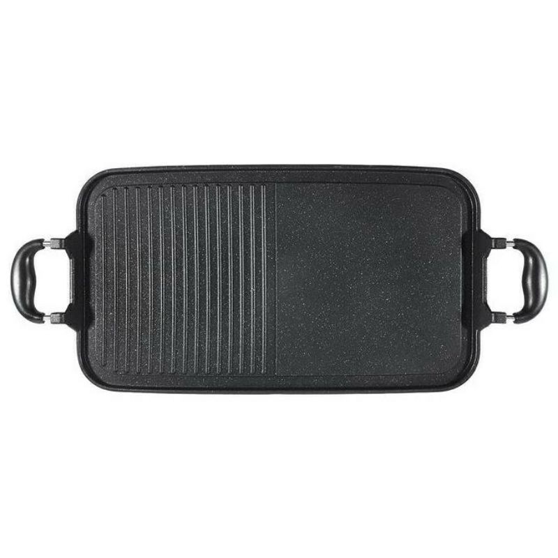 SUGGO Multi Grill BBQ Square 2 in 1/Alat Panggang Teflon Serbaguna