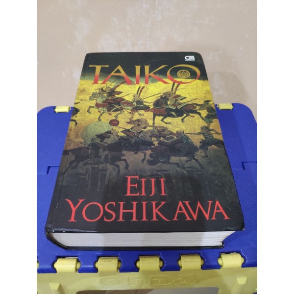 Ori Original Gramedia Novel Taiko Eiji Yoshikawa Hardcover Hard Cover HC Musashi buku bekas preloved