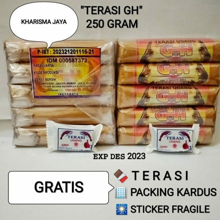 

SALE Terasi Udang Cirebon Rebon