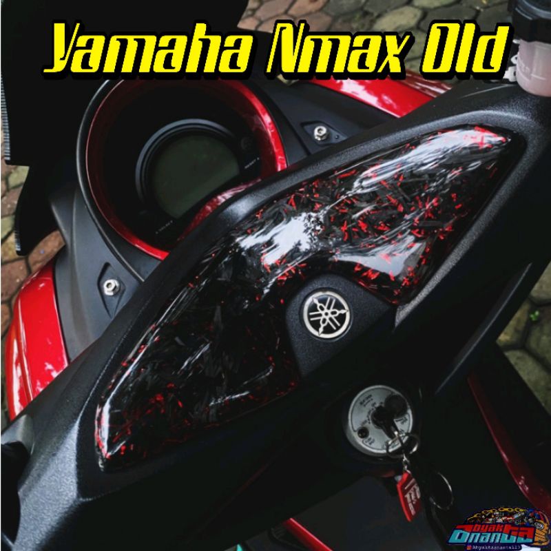 Cover stang nmax Karbon forged Twill kevlar