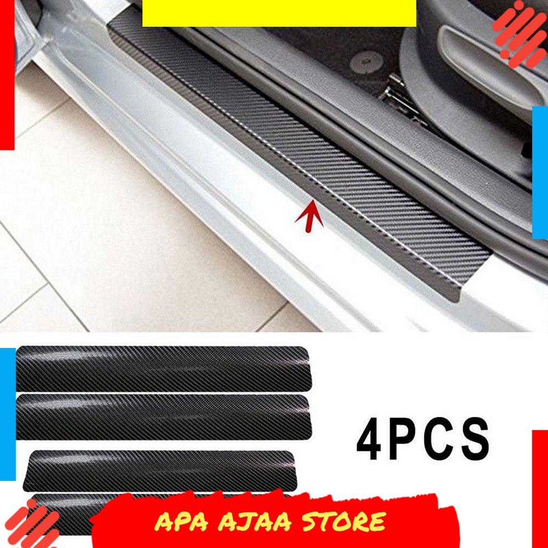 Paling Dicari ! KARLOR Stickers Carbon Fiber Anti Gores untuk Mobil - D-704