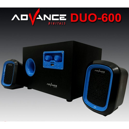 Advance Speaker Multimedia 2.1 Duo-600