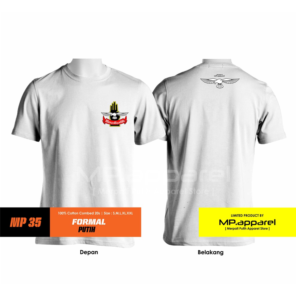 Kaos Merpati Putih Murah