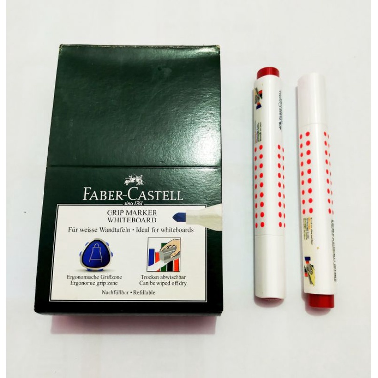 

Faber - Castell Grip Marker Whiteboard Red Made In Germany