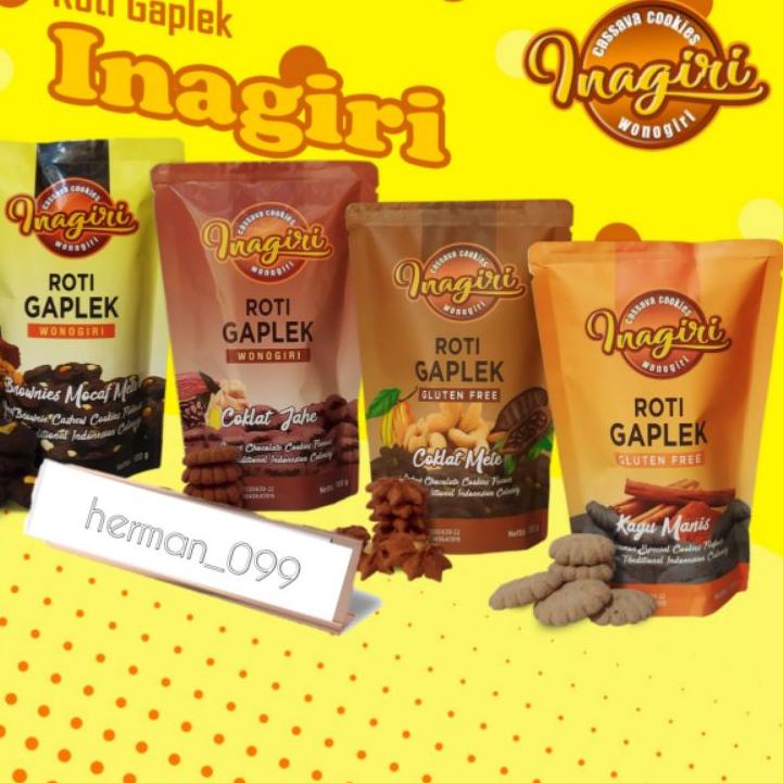 

[KODE PRODUK 9FPS77876] ROTI GAPLEK INAGIRI ROTI GAPLEK KHAS WONOGIRI