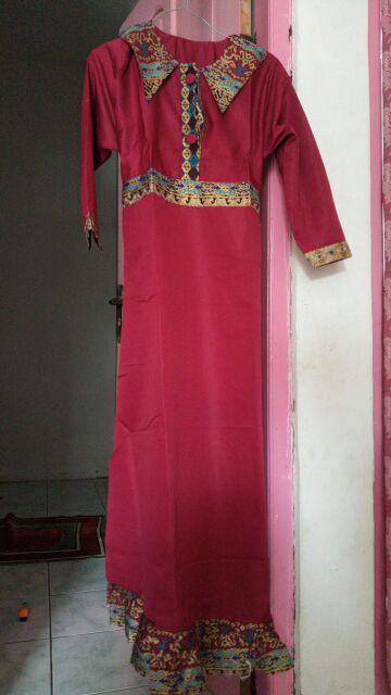 Keluarga New Batik Couple Modern || Gamis Kerah