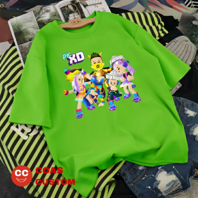 BAJU KAOS PK XD ANAK GAME ANDROID