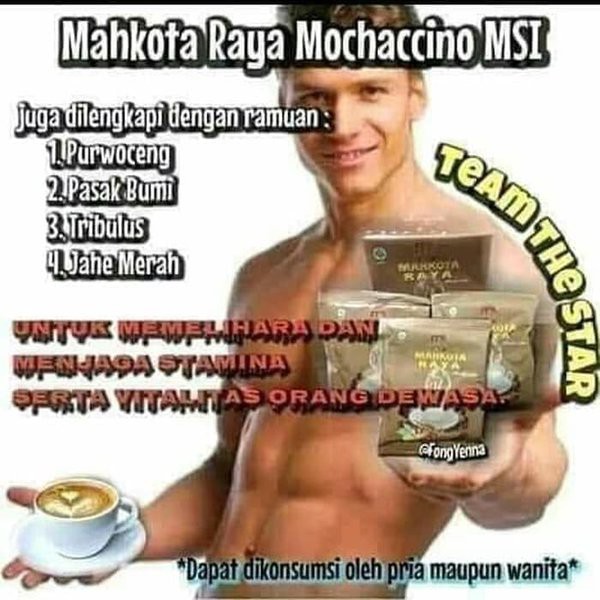 

Kopi Kuat Mahkota Raya MSI (Ecer 1 Sachet)