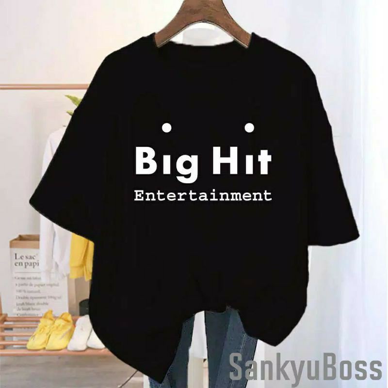 Kaos t shirt Kpop BTS agency Big Hit