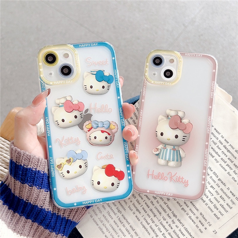 Case Bahan Tpu Motif Kartun Kucing Untuk Iphone 11 Pro Max X Xr Xs Max 7 8 Plus Se 2020 12 Pro Max 12 Mini 13 Pro Max 13 Mini