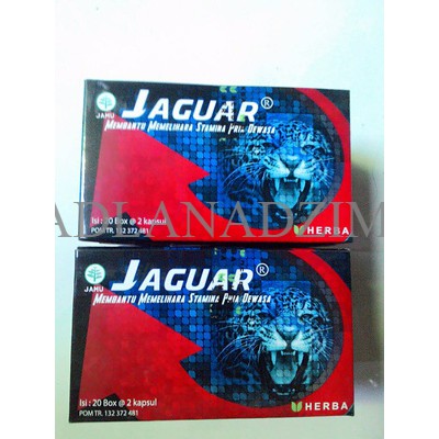 KAPSUL JAGUAR PENAMBAH STAMINA & VITALITAS PRIA DEWASA