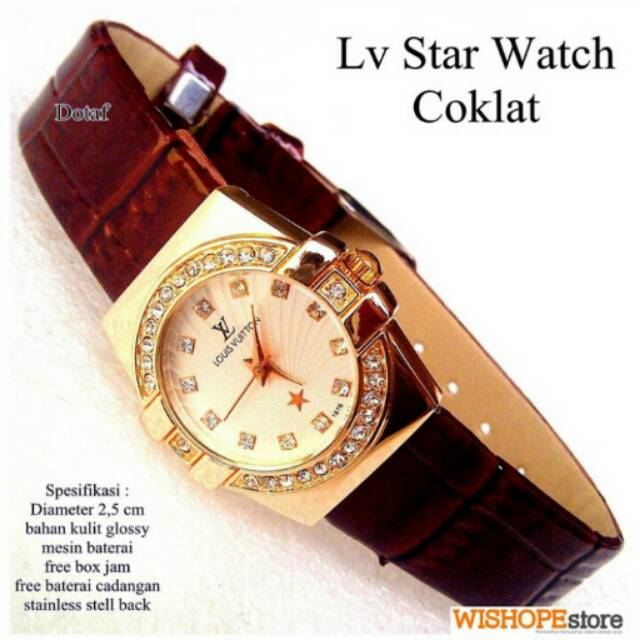 Jam tangan wanita LV STAR