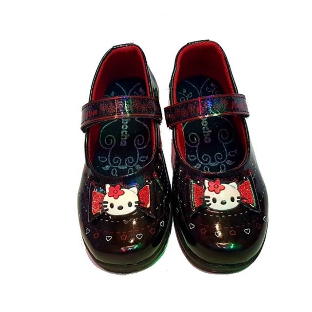 Sepatu sekolah anak original kabocha Hello Kitty