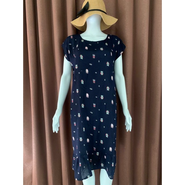 Daster rayon viscouse rempel bawah kekinian nyaman