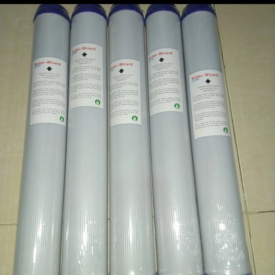 Cartridge Filter Air GAC / Granular Activated Carbon / Saringan Karbon Aktif 20 Inci