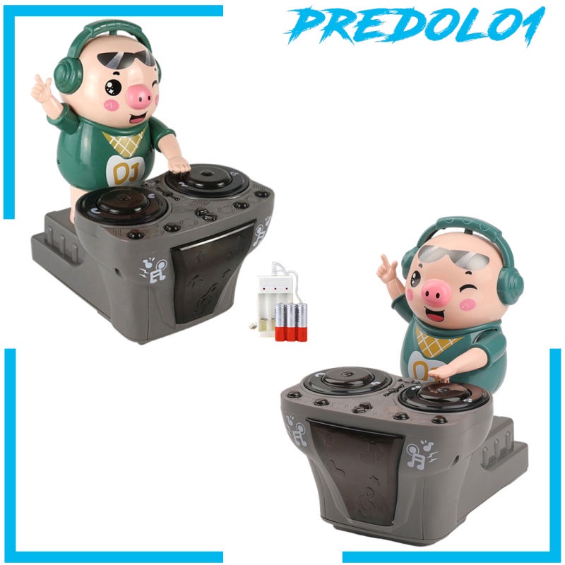 (Predolo1) Mainan Boneka Dj Babi Kecil Menari Dengan Musik Untuk Bayi / Anak