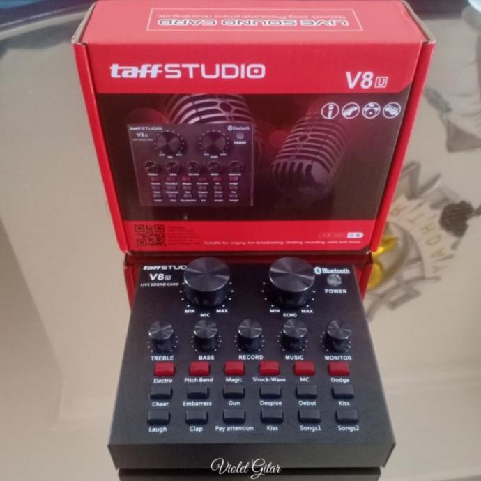 Soundcard Recording TAFFSTUDIO V8/V8s ORIGINAL - V8U
