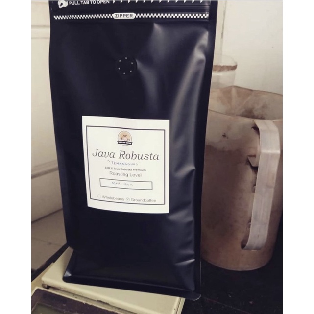 

Java Robust Temanggung Honey 200gram / kopi item temanggung / black coffee robusta