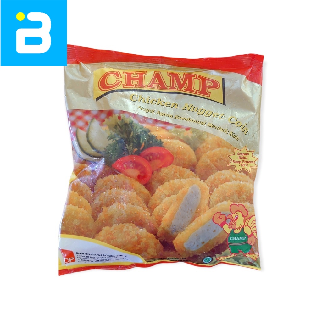 

Champ Chicken Nugget Coin 500 G