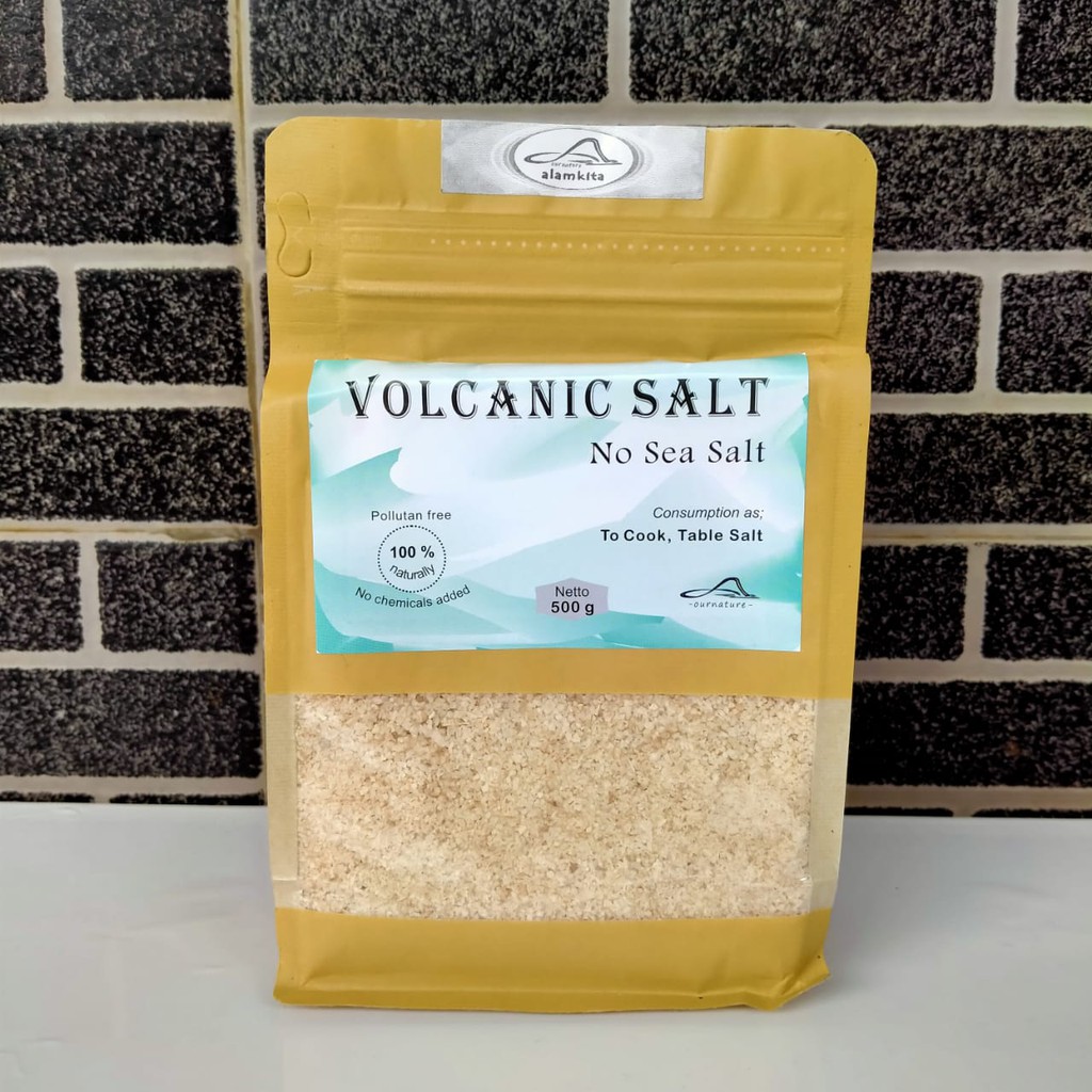 Garam Vulkanik / Vulcanic Salt 500gr untuk makan