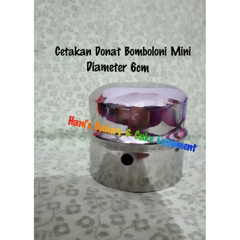 Cetakan Donat Bomboloni Mini Diameter 6 cm