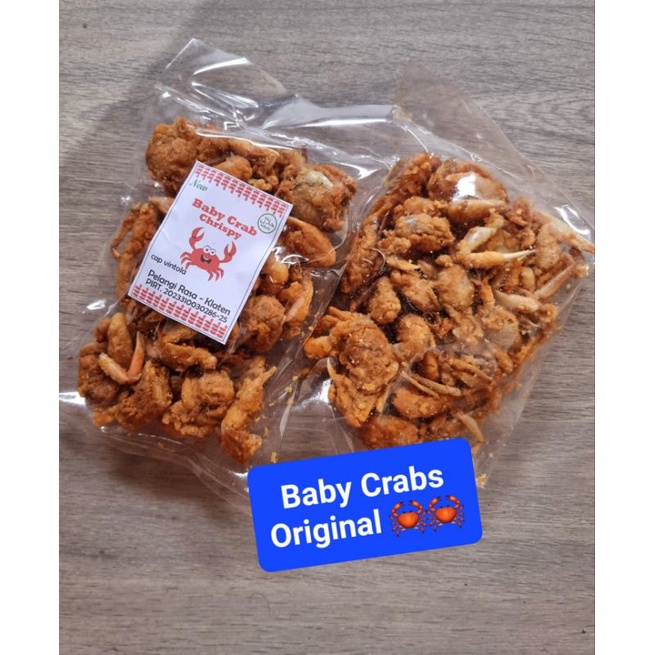 

BABY CRABS CRISPY 100GR | SNACK TRADISIONAL