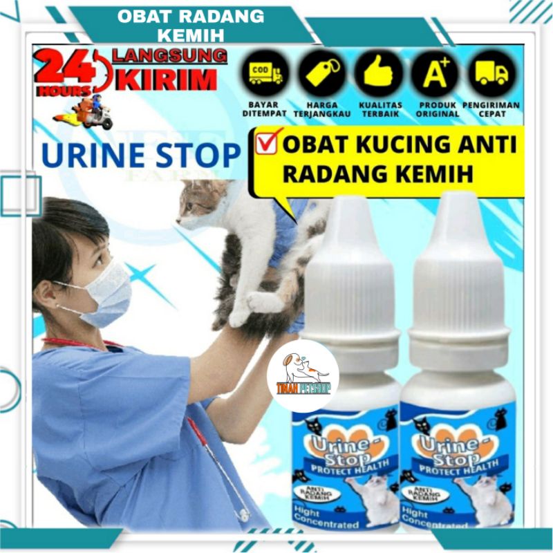 Obat Kucing Urine Stop Anti Radang Kemih Susah Buang Air Kecil Susah Pipis Cat