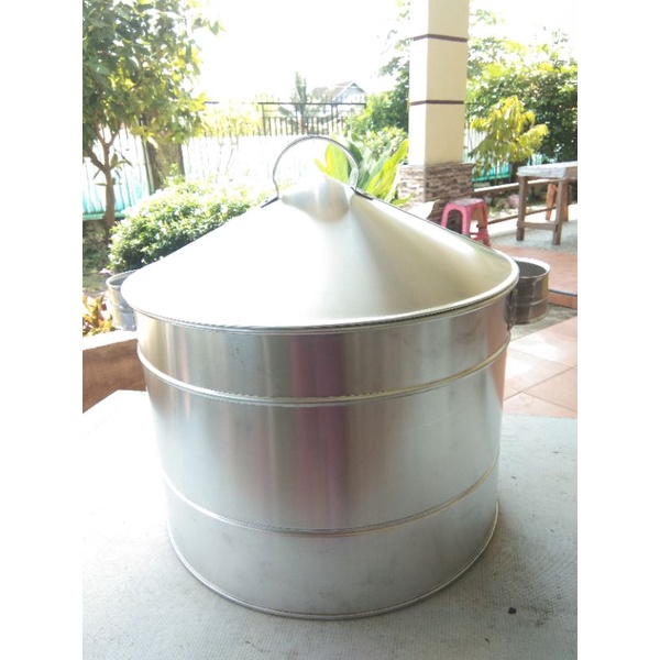 DANDANG PENGUKUS JUMBO MUAT 10KG NASI TEBAL 0.8 MM EXTRA PACKING DUS+BUBBLE WRAP