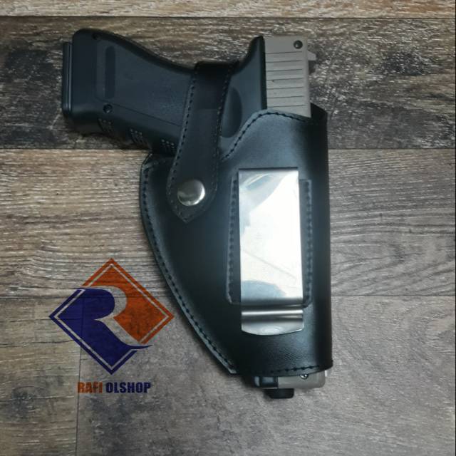 Holster inside glock ,hs9 ,pindad ,fn / sarung senjata selip glock ,hs9 ,pindad ,fn
